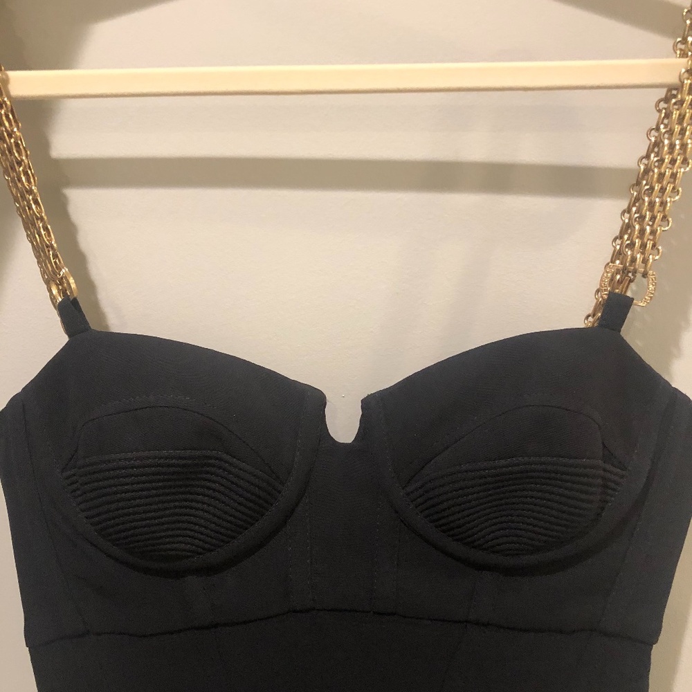 Versace black dress